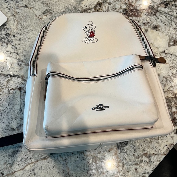 Coach X Disney Special Edition Mickey Mouse Backpack - Picture 1 of 4
